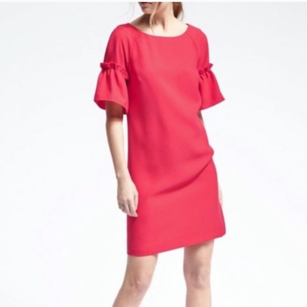 Banana Republic flutter sleeve dress, XS
